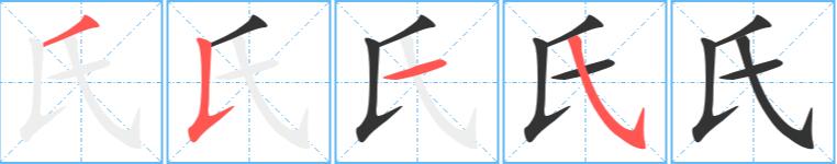 氏字怎么组词，氏的读音和解释