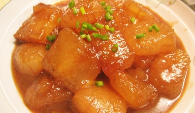 红烧冬瓜的制作方法